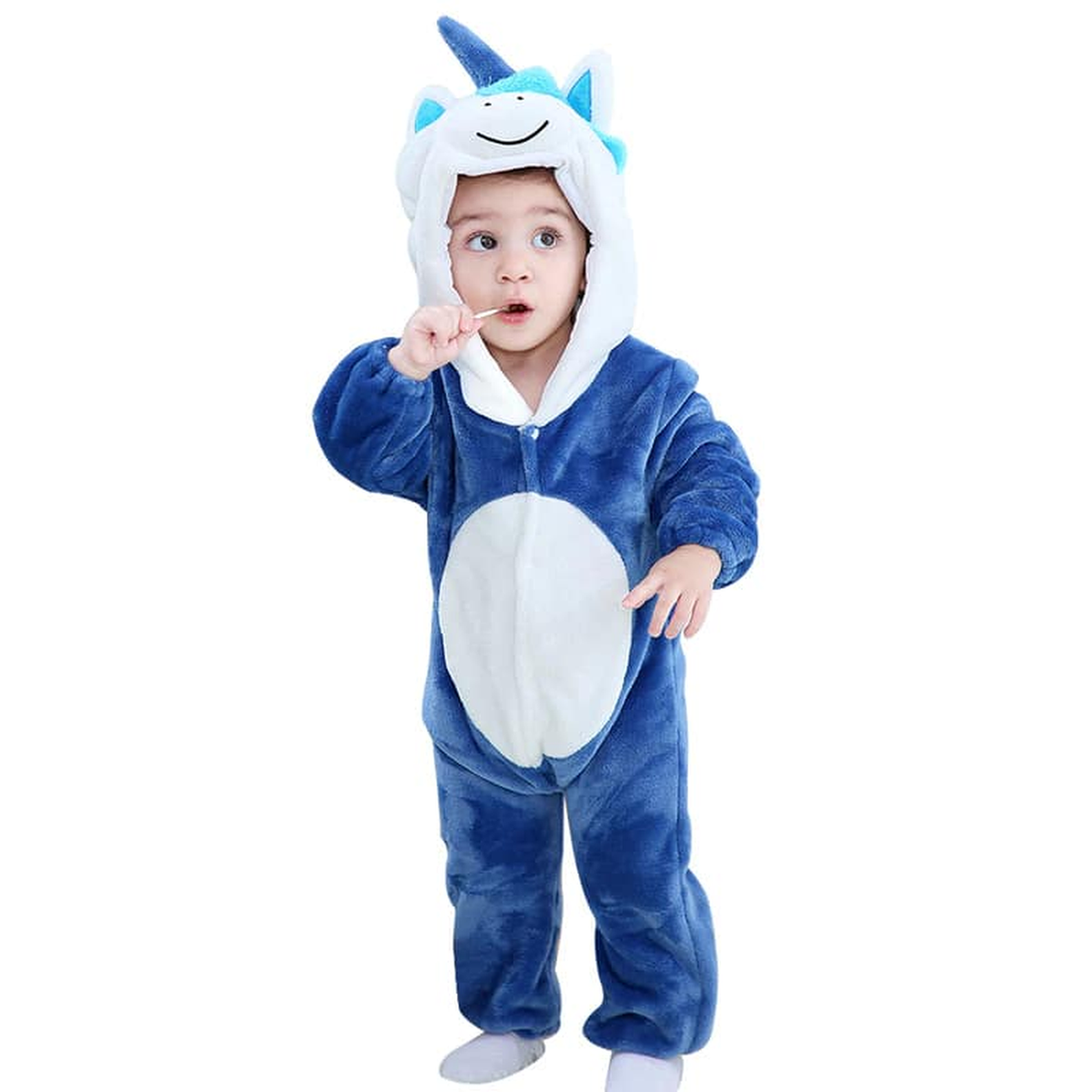 Combinaison déguisement pour bébé, modèle licorne