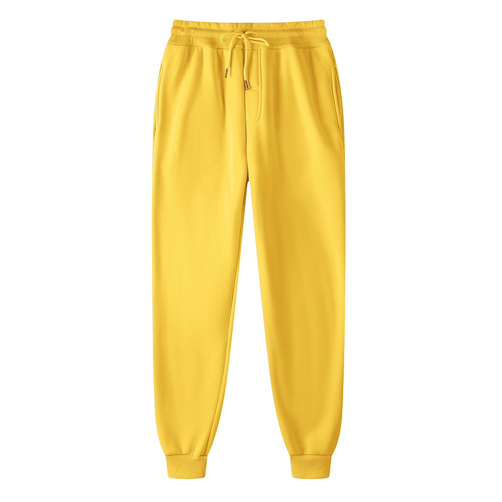 Pantalon de jogging pour homme, coloris jaune