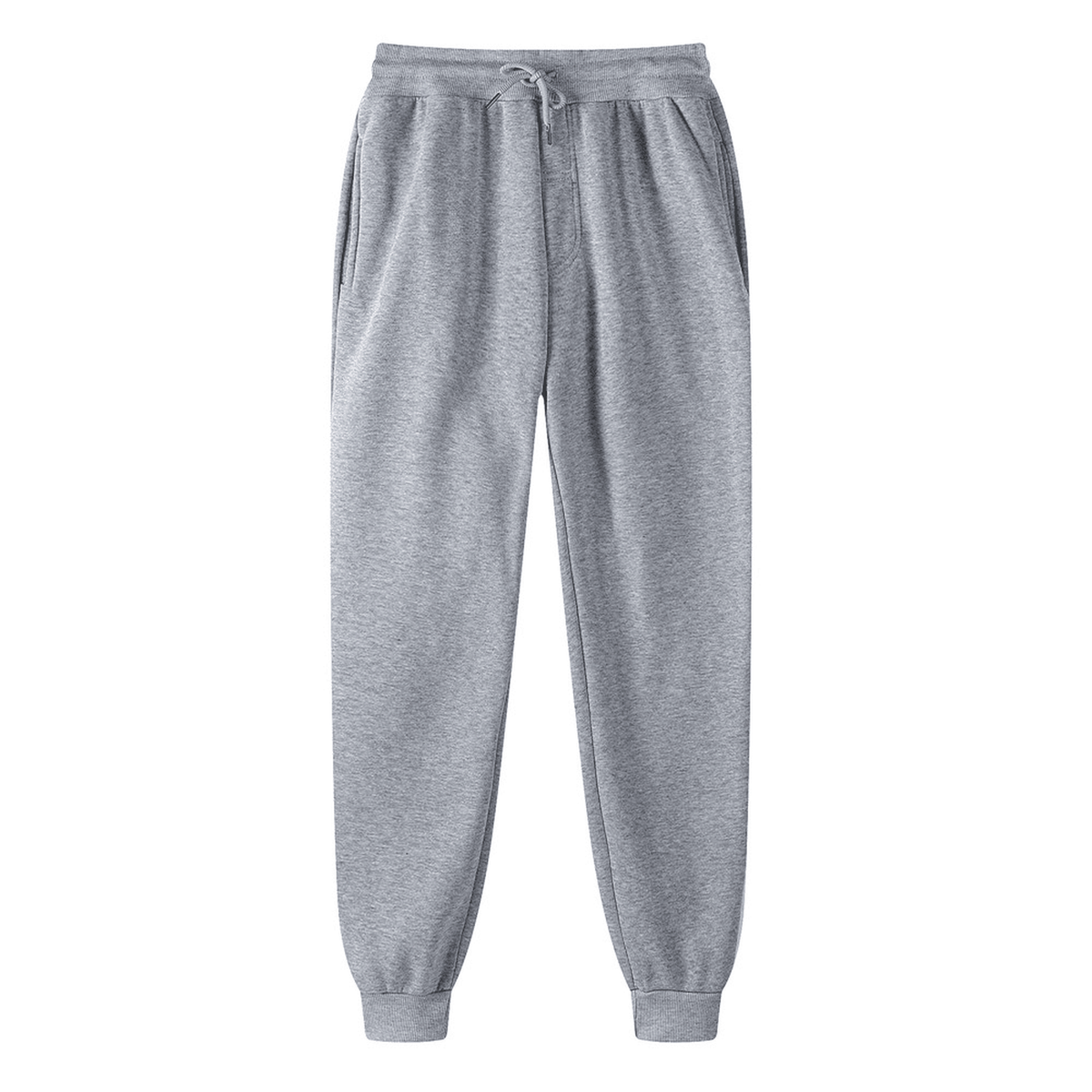 Pantalon de jogging pour homme, coloris gris chiné