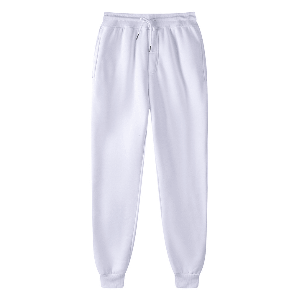 Pantalon de jogging pour homme, coloris blanc