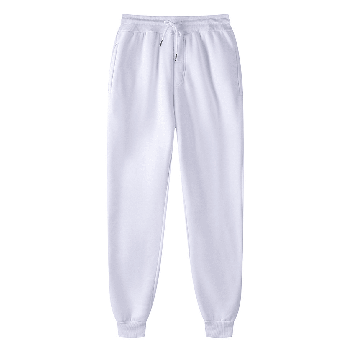 Pantalon de jogging pour homme, coloris blanc