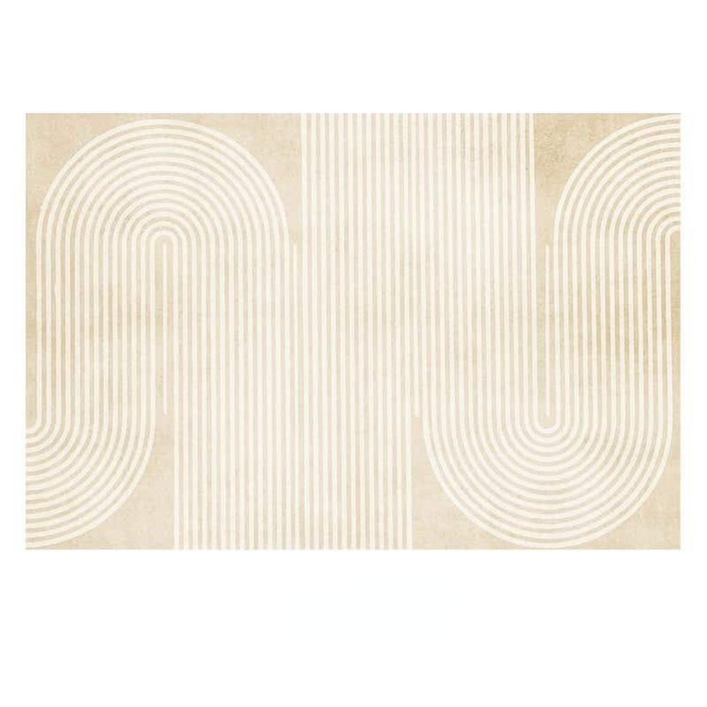 Le tapis vu de dessus, modele sable, arches