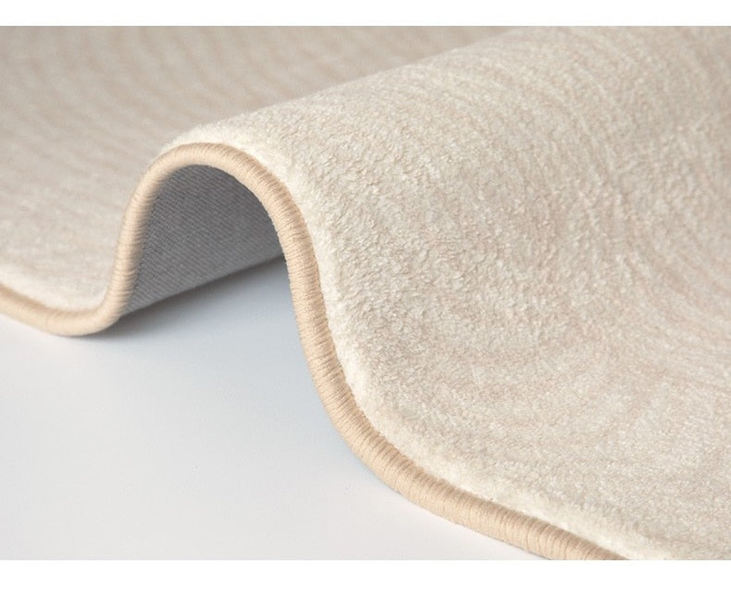 Tapis cocooning effet jardin zen