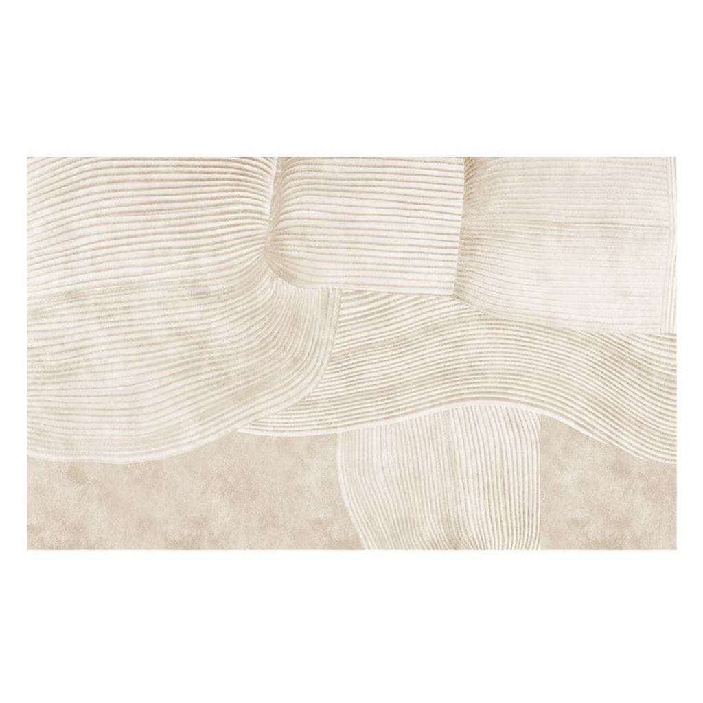 Tapis cocooning effet jardin zen