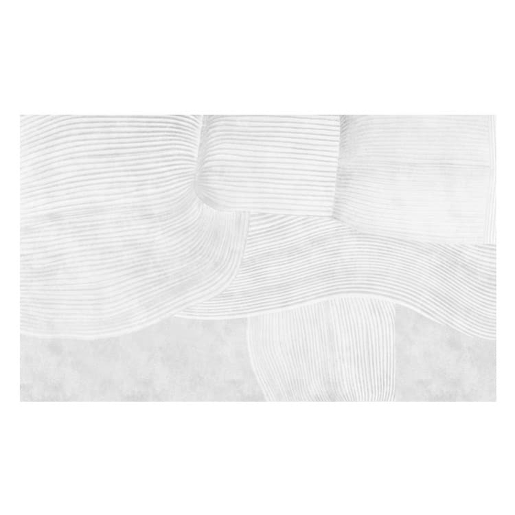 Tapis cocooning effet jardin zen