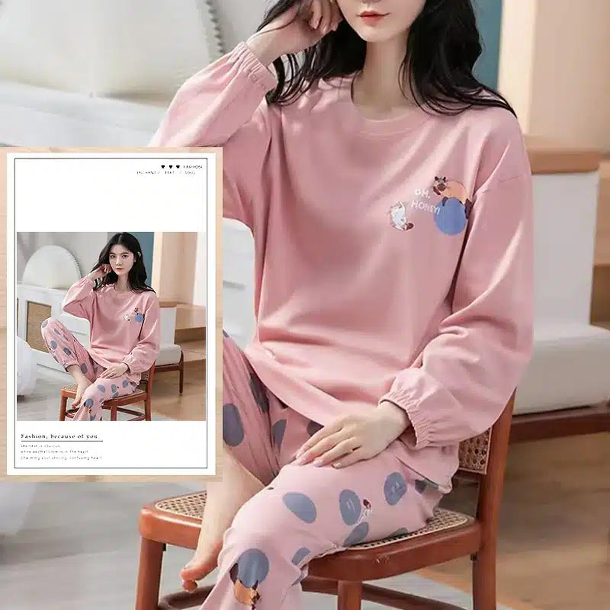 Très beau pyjama cocooning pour femme